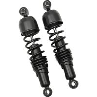 C16-0124B - Drag Specialties Replacement Shock Absorber For Harley Davidson FXD 1340 1995-1998 Rear 279.40 mm (11.00") - Black