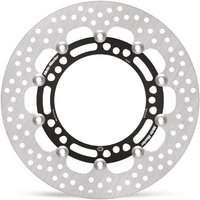 112301 - Moto Master Halo Series Floating Brake Disc For Kawasaki Z 400 - Black