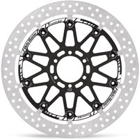 117048 - Moto Master HALO series T-Floater Brake Disc For Aprilia Tuono V4 1100 RR - Black