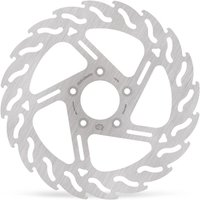 110745 - Moto Master Flame Series Fixed Brake Disc For Harley Davidson FLHR 1450 - Silver