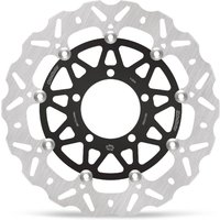 112370 - Moto Master Nitro Series Brake Disc For Triumph Tiger EXPLORER XRX - Black/Silver