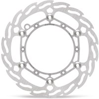 111033 - Moto Master Flame Series Floating Brake Disc For Stark VARG - Silver