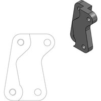 Image of 211012 - Moto Master Supermoto Street Brake Disc Adapter Bracket For KTM Duke 400 Front Left/Front Right - Black