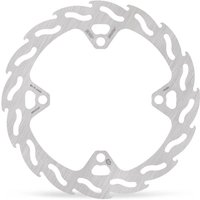 110253 - Moto Master Flame Series Fixed Brake Disc For Suzuki RMZ450 - Silver