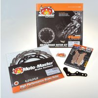 Image of 310038 - Moto Master Brake Kit For Beta RR 125 2018-2024 Front - Black/Stainless Steel