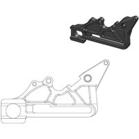 211085 - Moto Master Relocation Bracket for OEM Caliper For Gas Gas EC350F 2021-2023 Fits Rear Left Or Right - Black