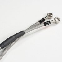 212057 - Moto Master Brake Hose For Honda CR500 Front - Black/Stainless Steel