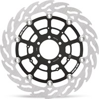 Image of 112194 - Moto Master Flame Series Floating Brake Disc For BMW K 1600 B - Black/Silver