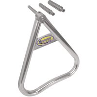 Image of 95-1001 - 95-1001 - Motorsport Tri-Moto Triangle Stand - Silver