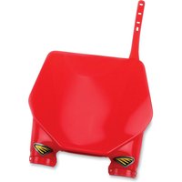 Image of 1CYC-1207-33 - 1CYC-1207-33 - Cycra Stadium Front Number Board - Honda CRF450R 2009-2012 - Red