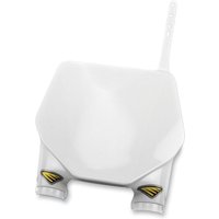 Image of 1CYC-1207-42 - 1CYC-1207-42 - Cycra Stadium Front Number Board - Honda CRF450R 2009-2012 - White