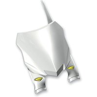 Image of 1CYC-0700-42 - 1CYC-0700-42 - Cycra Stadium Front Number Board - Kawasaki KXF450 2012-2015 - White