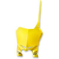 Image of 1CYC-0702-55 - 1CYC-0702-55 - Cycra Stadium Front Number Board - Suzuki RMZ450 2008-2017 - Yellow