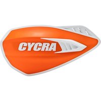Image of 1CYC-0056-203 - 1CYC-0056-203 - Cycra Cyclone Handguards - Orange/White