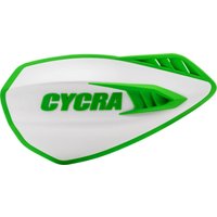 Image of 1CYC-0056-241 - 1CYC-0056-241 - Cycra Cyclone Handguards - White/Green