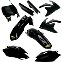 Image of 1CYC-9304-12 - 1CYC-9304-12 - Cycra Powerflow Plastics Kit - Honda CRF450R 2009-2012 - Black