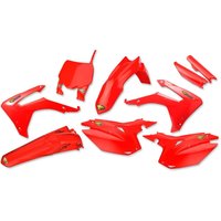 Image of 1CYC-9311-33 - 1CYC-9311-33 - Cycra Powerflow Plastics Kit - Honda CRF450R 2013-2016 - Red
