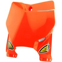 Image of 1CYC-0804-22 - Cycra Stadium Front Number Board For KTM SX125 2016-2022 - Orange