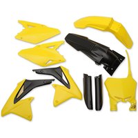 Image of 1CYC-9322-02 - Cycra Plastics Kit For Suzuki RMZ450 2008-2017 - Yellow/Black