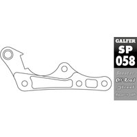 Image of SP058 - SP058 - Galfer Front Brake Caliper Relocation Bracket - KTM SXF450 2020