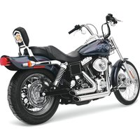 Image of 17213 - 17213 - Vance & Hines Shortshots Staggered Exhaust System - Harley Davidson FXDXT 1450 2001-2003
