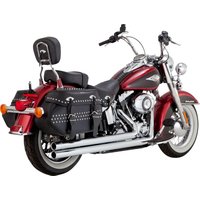 17323 - Vance & Hines 2-into-2 Big Shots Exhaust System For Harley Davidson FLS 1690 2012-2016 - Chrome