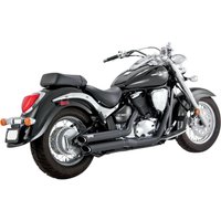 48293 - 48293 - Vance & Hines Twin Slash Staggereds Exhaust System - Suzuki VZ 800 Z 2008-2009