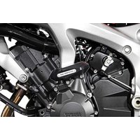STP.06.590.10000/B - STP.06.590.10000/B - SW Motech Frame Sliders - Yamaha FZS 1000 S Fazer 2006-2014 - Black/Silver