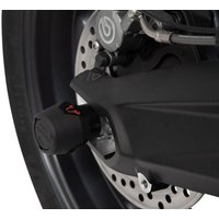 STP.05.176.10301/B - STP.05.176.10301/B - SW Motech Rear Axle Slider Set - Triumph Tiger 1200 GT 2022-2024 - Black