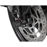 STP.01.176.10001/B - SW Motech Front Axle Slider Set For Honda CB1000R 2018-2024 - Black