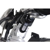 LEH.00.039.171/B - LEH.00.039.171/B - SW Motech Variable Bar Back Handlebar Riser Kit - BMW G 650 X-Moto 2007-2009 - Black