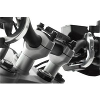 LEH.11.039.10201/S - SW Motech Handlebar Riser For Triumph Street Triple 675 2012-2016 20.0 mm (7/8") - Powder-Silver