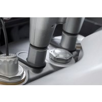 LEH.11.039.10500/S - LEH.11.039.10500/S - SW Motech 30mm Handlebar Riser - Triumph Tiger 1200 GT 2022-2024 - Silver