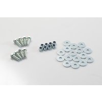 Image of KFT.00.152.36400/S - SW Motech Screw Set For Pro Side Pannier Carrier - Moto Guzzi V85 850 TT 2018-2024 - Silver