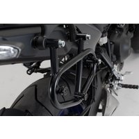 Image of HTA.06.859.11000 - HTA.06.859.11000 - SW Motech SLC Right Side Pannier Carrier - Yamaha MXT 850 D Niken GT 2019-2020 - Black