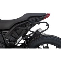 HTA.20.935.10000 - SW Motech SLC Left Side Pannier Carrier For Indian FTR 1200S 2019-2022 - Black/Powder-Coated