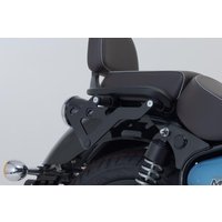 HTA.41.682.10000 - HTA.41.682.10000 - SW Motech SLH Left Side Pannier Carrier - Royal Enfield Meteor 350 2021-2022 - Black