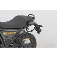 HTA.41.030.10000 - HTA.41.030.10000 - SW Motech SLC Left Side Pannier Carrier - Royal Enfield Scram 411 2023-2024 - Black