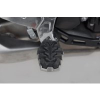 FRS.11.112.10500 - FRS.11.112.10500 - SW Motech Evolution Footpegs - Triumph TigerSport 660 2022-2024 - Black/Silver