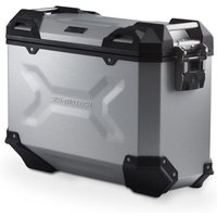 Image of ALK.00.733.11000R/S - SW Motech TRAX Adventure Hard Pannier Case For KTM Adventure 1050 2015-2016 Right - Silver