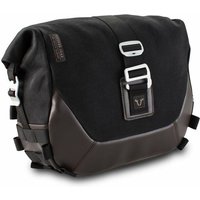 Image of BC.HTA.07.512.20600 - SW Motech Legend Gear LC1 Right Side Pannier Bag System For BMW R Nine T Scrambler 2016-2020 - Black/Brown