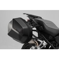 Image of CHTA0067512000B - SW Motech Aero ABS Side Case Set For KTM Adventure 1050 2015-2016 - Black