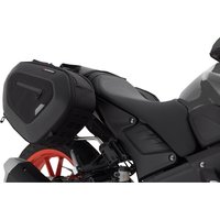 Image of BC.HTA.06.740.31800 - BC.HTA.06.740.31800 - SW Motech Pro Blaze Saddlebag Set - Yamaha MT-125 2019-2024 - Black