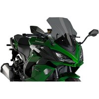 20471F - Puig Racing Screen For Kawasaki Ninja 1000 SX 2020-2024 - Dark Smoke