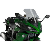 20471H - Puig Racing Screen For Kawasaki Ninja 1000 SX 2020-2024 - Light Smoke