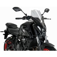 20619H - Puig New Generation Touring Screen For Yamaha MT-07 2021-2024 - Light Smoke