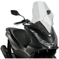 20637W - Puig V-Tech Line Touring Screen For Honda PCX 125 2021-2024 - Clear