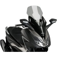 Image of 20679H - Puig V-Tech Line Touring Screen For Honda Forza 125 2021-2025 - Light Smoke