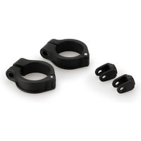 Image of 20756N - Puig R19 Frame Slider Adapters For Auxiliary Lights For KTM 125 Duke 2017-2025 - Black