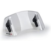 Image of 20764H - Puig Adjustable Clip-On Screen Extender 130mm x 300mm - Light Smoke